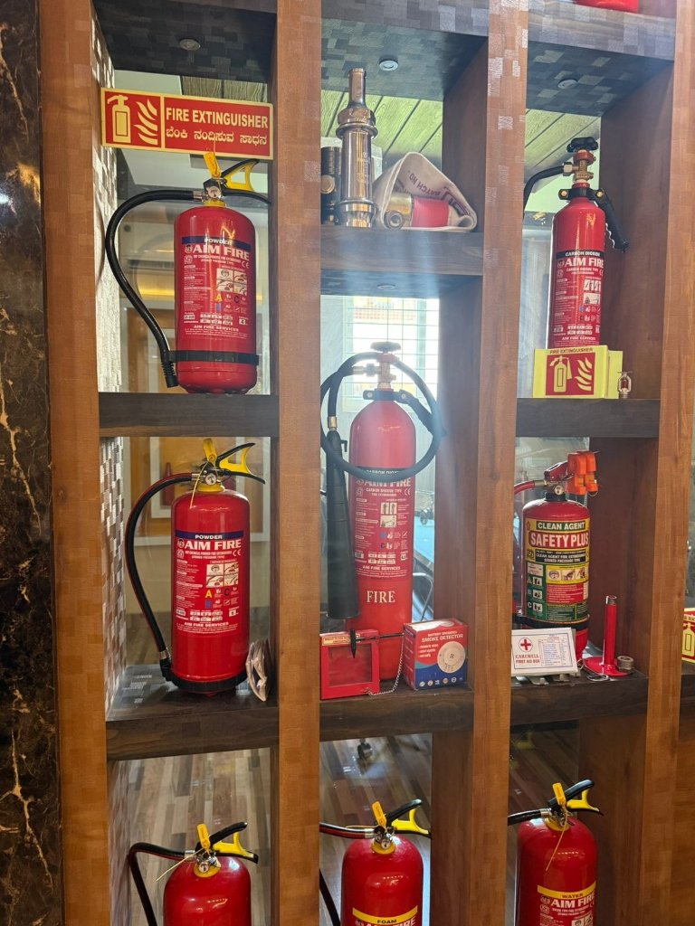 Fire Extinguisher Setup